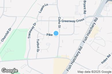 Map image of the property - Windbriar Apartments