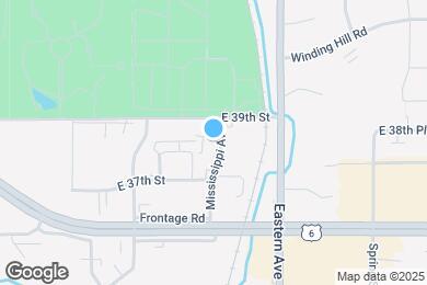 Map image of the property - 3812 Mississippi Ave