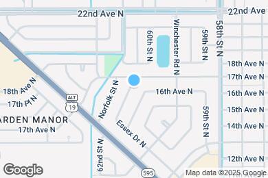 Map image of the property - 1601 Essex Dr N
