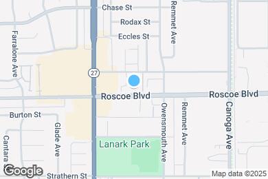 Map image of the property - 21801 Roscoe Blvd