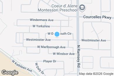 Map image of the property - 1827 Westminster Ave