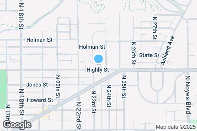 Map image of the property - 148 Park Lane