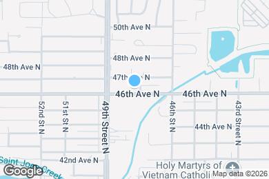 Map image of the property - 4809 46th Ave N