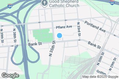 Map image of the property - 3423 Bank St
