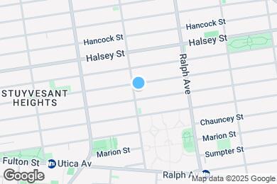 Map image of the property - NO FEE! 3 BED 1.5 BATH DUPLEX in Stuyvesan...