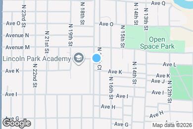Map image of the property - 1208 N 17th St
