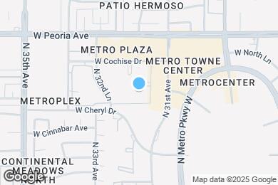 Map image of the property - 3119 W Cochise Dr