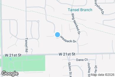 Map image of the property - 2224 Canvasback Dr