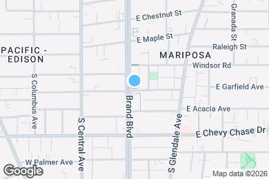 Map image of the property - 121 E Garfield Ave