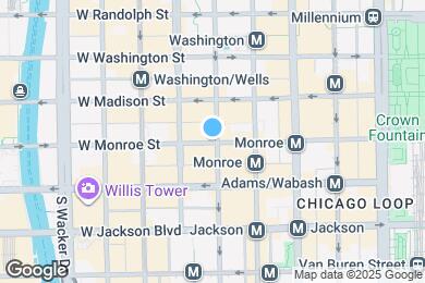 Map image of the property - 148 W Monroe St