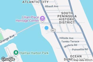 Map image of the property - 1224 S Peninsula Dr