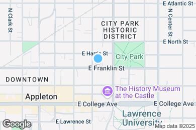 Map image of the property - 308 E Franklin St