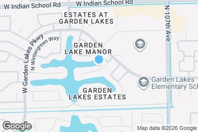 Map image of the property - 10938 W Poinsettia Dr