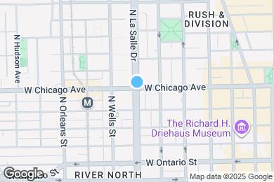Map image of the property - 1200 N LaSalle St
