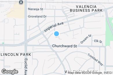 Map image of the property - 5305 Santa Margarita St