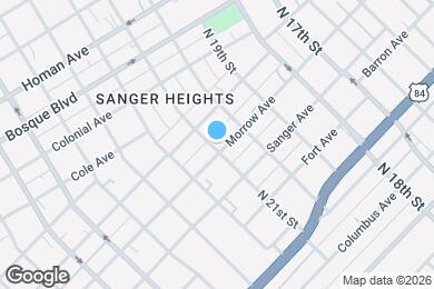 Map image of the property - 2025 Morrow Ave