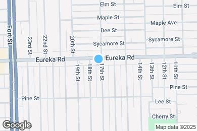 Map image of the property - 3324 17th St