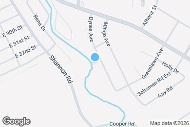 Map image of the property - 3518 Dynes Ave