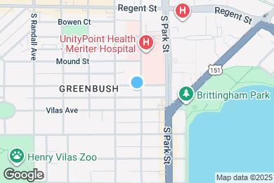 Map image of the property - 302 S Brooks St