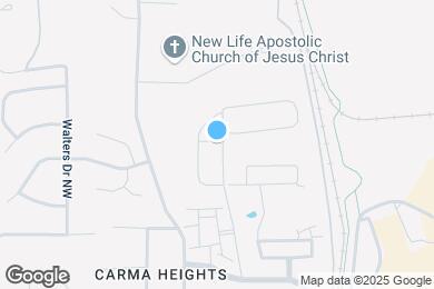 Map image of the property - 505 John Adams Dr NW