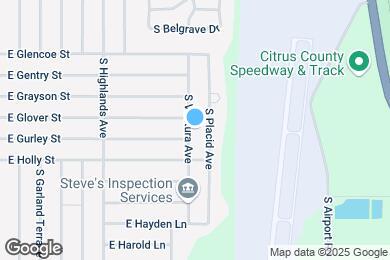 Map image of the property - 3783 S Ventura Ave