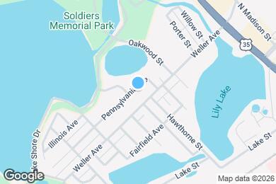 Map image of the property - 808 Pennsylvania Ave