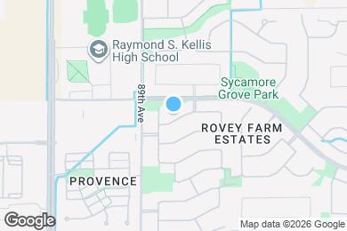 Map image of the property - 8806 W Gardenia Ave