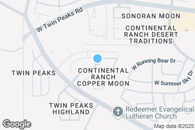 Map image of the property - 7904 W Sacramento Hill Dr