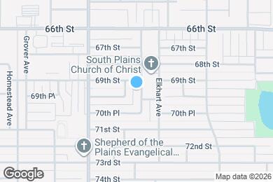 Map image of the property - 6906 Elmwood Ave