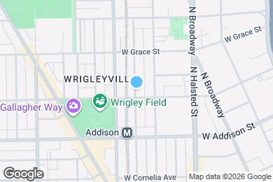 Map image of the property - 3711 N Wilton Ave