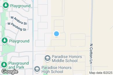 Map image of the property - 17350 W Valentine St