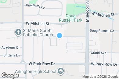 Map image of the property - 820 Benge Dr