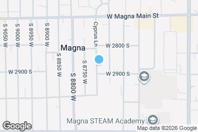 Map image of the property - 2888 S 8650 W
