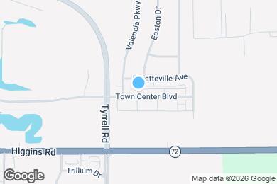 Map image of the property - 410 Town Center Blvd