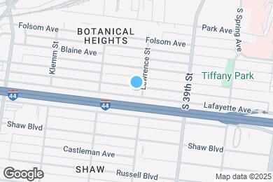 Map image of the property - 4007 Lafayette Ave