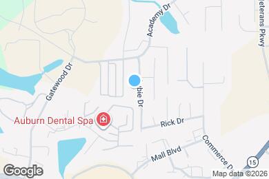 Map image of the property - Well Maintained One Level Home in Gardens at Gatewood