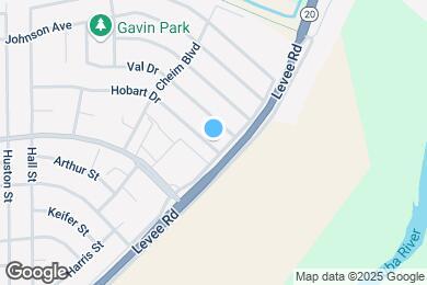 Map image of the property - 1383 Hobart Dr