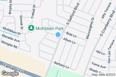 Map image of the property - 4007 Allure Ln
