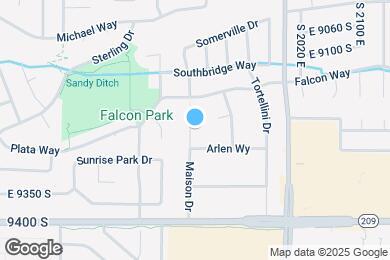 Map image of the property - 9255 S Maison Dr