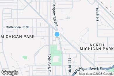 Map image of the property - 4620 Sargent Rd NE