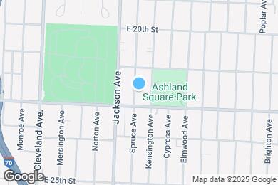 Map image of the property - 2243 Spruce Ave