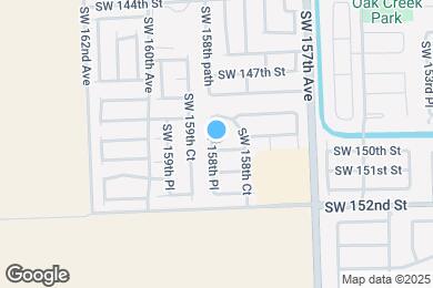 Map image of the property - 15875 SW 149th Ln