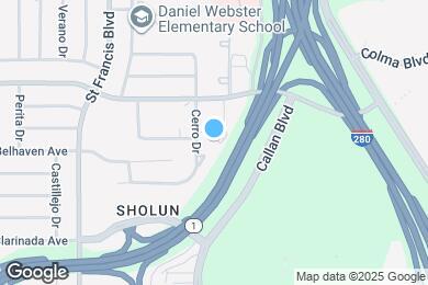 Map image of the property - Amberwood Apartments