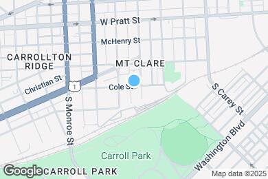 Map image of the property - 1607 Cole St