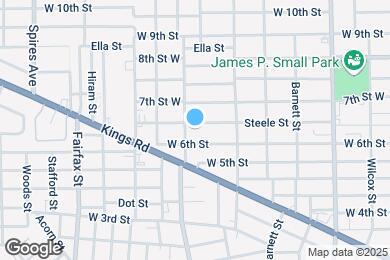 Map image of the property - 1574 Steele St