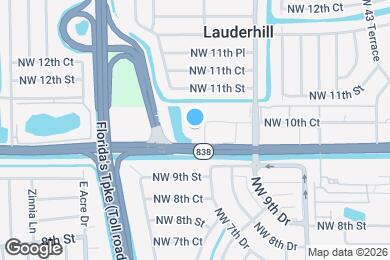 Map image of the property - 4770 NW 10th Ct