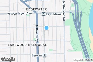 Map image of the property - 5440-5442 N Winthrop Ave