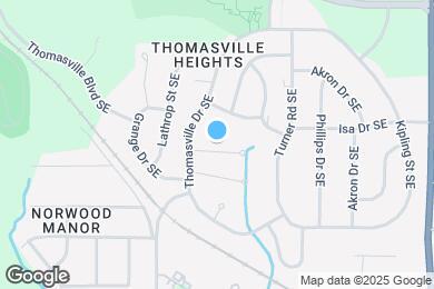 Map image of the property - 970 Billings Ave SE