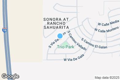 Map image of the property - 14337 S Via Del Moro