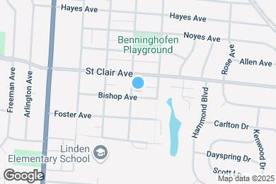 Map image of the property - 920 Bishop Ave